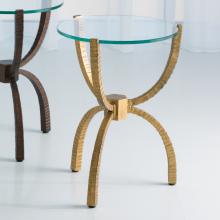  7.90386 - Teton Accent Table-Gold